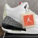 thumbnail image 3 of Ni - ke Jordan 3 Retro White Cement 2011 Size 10 136064-105 Men’s Sneakers OG Rare MJ, 3 of 5