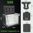 thumbnail image 4 of Enfriador de Hielo para Carro de Golf de 10L con Kit de Soportes de Montaje 48H, 4 of 7