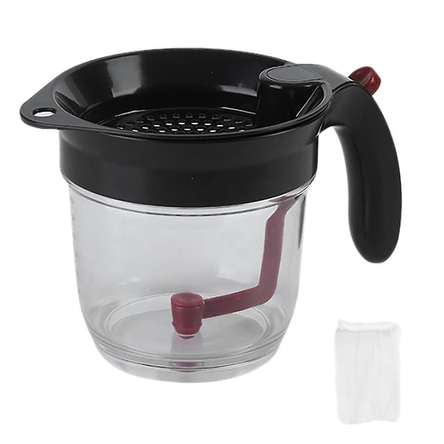 Separador de 4 tazas con Release-1l inferior Skimmer con filtro de fregadero de 30 uds. Afortunado Sencillez