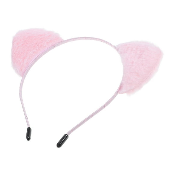 Toyvian Face Washing Headband Plush Pink 1Pack Skincare Routine For Women