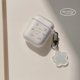 thumbnail image 3 of Bonita funda de auriculares de flores frescas para AirPods 1 2 Pro, funda transparente de TPU para auriculares Bluetooth, funda de caja de carga con llavero, 3 of 5
