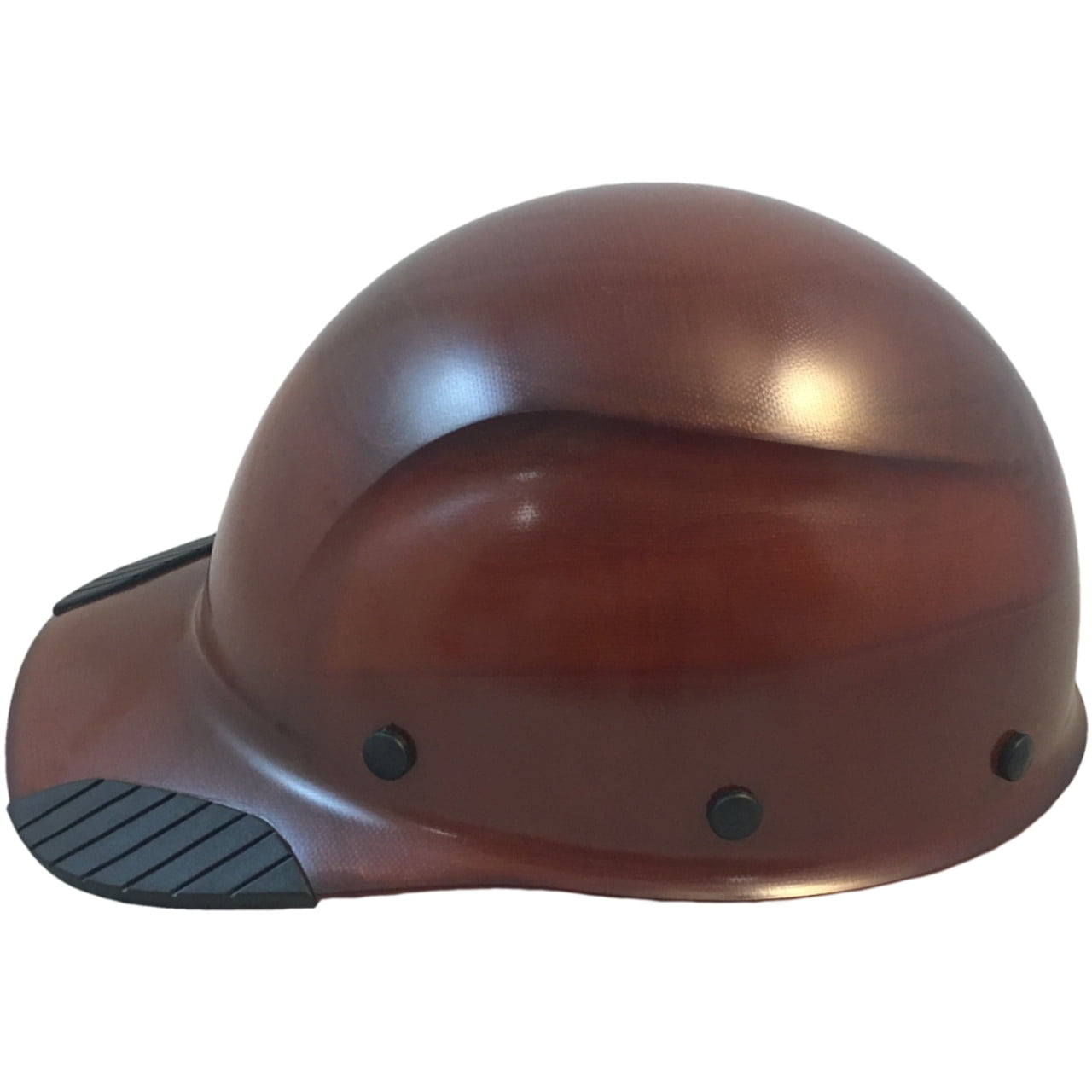 DAX Fiberglass Composite Hard Hat - Cap Style Natural Tan with Tote