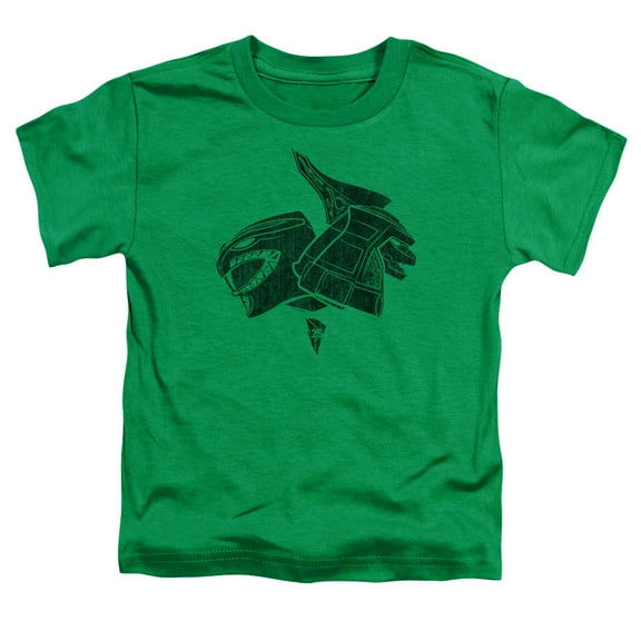 Power Rangers Green Toddler T-Shirt Kelly Green