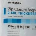 thumbnail image 3 of McKesson Zipper Closure Reclosable Bag 13 x 18" 2 mil Polyethylene , 4570, 100 Ct, 3 of 5