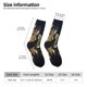 thumbnail image 2 of Balery Happy New Year 2024 (5) Calcetas Largas con Estampado para Hombre y Mujer – Suaves y Transpirables, Talla Única (US 5-11), 2 of 6