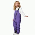 thumbnail image 6 of HCNTES Toddler Boys Girls Snow Bib Overalls Kids Waterproof Ski Pants Comfortable Winter Outdoor Activity Wear(Purple,12-13 Years), 6 of 9