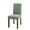 Grayish green-1Pc, variant on TETOU 1Pc Waterproof Dining Room Chair Cover Stretch Jacquard Parson Chair Slipcover Protector for Home Restaurant Banquet -Dark Gray