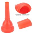 thumbnail image 4 of ZOUSSIQI Embout de Trombone ABS Trombone Bouche Trombone Joueur Débutants Instruments Accessoires MT22(Rouge) CA919-45475, 4 of 9