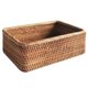 thumbnail image 1 of Cesta de mimbre de ratán rectangular tejida a mano Herramientas de cocina para el hogar-S, 1 of 5