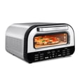 thumbnail image 1 of Gourmia GPM1270 All-In-One Pizza Oven, Toaster, and Air Fryer with 6 Pizza Presets and 7 Cooking Functions - Stainless Steel, 1 of 8