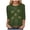 Dark Green, variant on St Patty's Day Shirt Women 2025 Casual Plus Size 3/4 Sleeve Irish Clover Shirts Funny Saint Patrick's Tunic Tops (White, XXL)