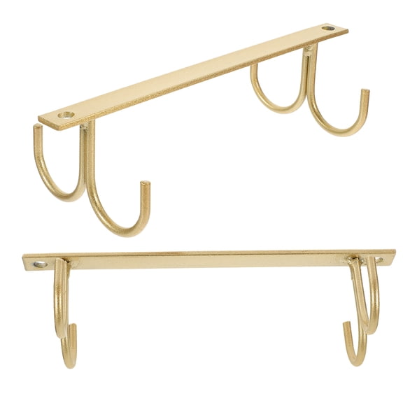 WORGEOUS 2pcs Mug Organizer For Kitchen Cabinets Cup Holder Under Shelf Hanging Mug Rack Cup Hangers Cup Hook For Kitchen