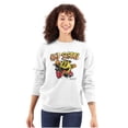 thumbnail image 3 of Retro Old School Arcade Game PACMAN Sweatshirt for Men or Women Brisco Brands X, 3 of 6