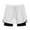 White, variant on Men's Casual Shorts Mans Running Shorts Short Men Compression Men Big And Tall Nw941eg Short All Baggy Hustle Gang Mens Active Boys Sleepers Men's Quick Drying Double Layer Lined Orange XL