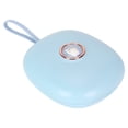 thumbnail image 4 of Reloj despertador digital con vibración, portátil, LED, electrónico, digital, para personas que duermen profundamente, estudiantes y niños, color azul cielo., 4 of 14