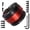 Red, variant on Premium Aluminum Steering Link Quick Release Base for Enhanced Vehicle Control