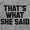 Sport Grey, variant on Classic That's What She Said Quote Plus Size Crewneck Graphic Tee Shirt Brisco Brands 4X