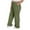 #Army Green, variant on DPTALR Plus Size Women's Stretchy Baggy Wide Leg Active Lounge Joggers with Pockets,Gray,Size L