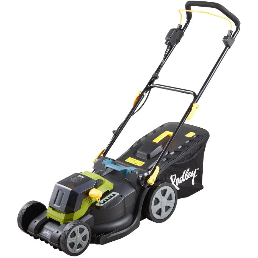 Battery charged lawn mower sale