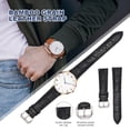 thumbnail image 2 of Correa de reloj de moda de cuero de grano superior resistente al agua correa de reloj moderna para hombres y mujeres Wdftyju Para estrenar, 2 of 3
