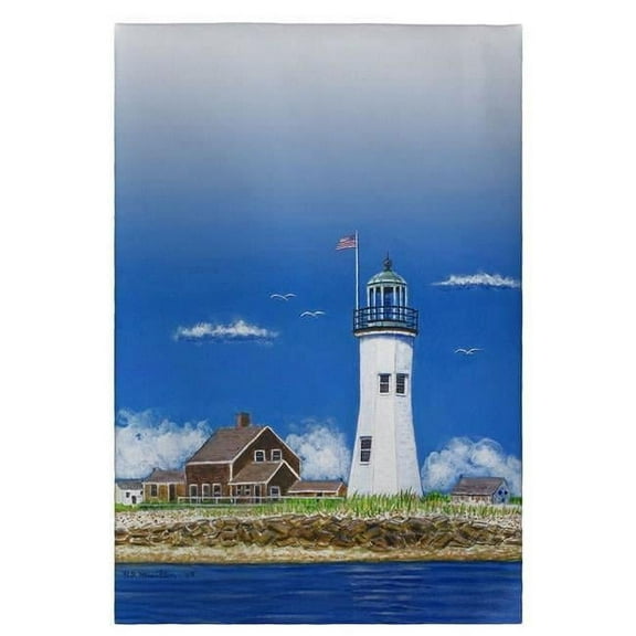 Betsy Drake GT743 20 x 20 in. Scituate Lighthouse Guest Towel
