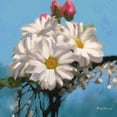 thumbnail image 2 of Novak, Rick 20x20 White Modern Wood Framed Museum Art Print Titled - Still Floral II, 2 of 4