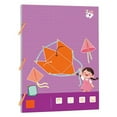 thumbnail image 1 of DIY Solid Geometry Book for Elementary School Students, Interactive String Model to Learn Shapes, Volume & Area, Educational Thinking Puzzle Toy Game, 1 of 8