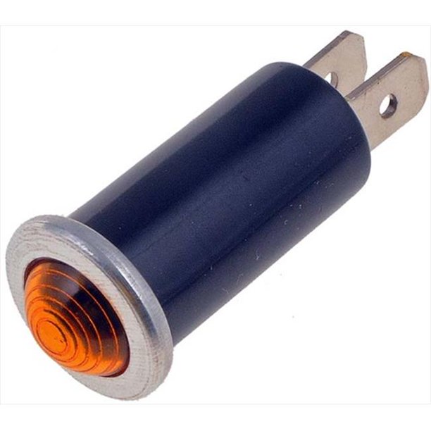 85939 Electrical Switches Indicator Light Round With Bezel Style Amber