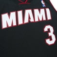 thumbnail image 4 of Men's Mitchell & Ness Dwyane Wade Black Miami Heat 2012/13 Hardwood Classics Swingman Jersey, 4 of 4