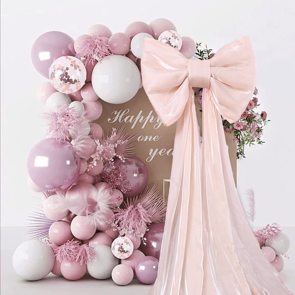 Super Large Hanging Bow for Valentine's Day Wedding Party Home Decor Versatile Indoor & Outdoor Festive Decoration
