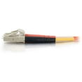 thumbnail image 2 of C2G LC-LC 62.5/125 OM1 Duplex Multimode PVC Fiber Optic Cable (USA-Made) - patch cable - 16.4 ft - orange, 2 of 3