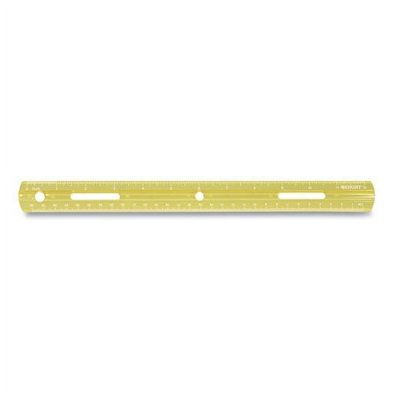 Plastic Ruler, Standard/Metric, 12 Plastic Ruler, Standard/Metric, 12