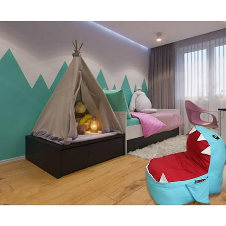 Cartoon Shark Shape Bean Bag for Kids Toys Clothes Storage | Walmart Canada Cartoon Shark Shape Bean Bag for Kids Toys Clothes Storage | Walmart Canada