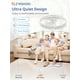 thumbnail image 4 of Ventilador de Techo ZMISHIBO 46 cm con Luz Regulable de 6 Velocidades - Blanco, 4 of 7