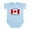Sky Blue, variant on CafePress - I Love My Canadian Aunt Body Suit - Baby Light Bodysuit, Size Newborn - 24 Months