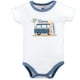 thumbnail image 3 of Hudson Baby Conjunto de mono, pantalones cortos y zapatos de algodón unisex para bebé, de 9 a 12 meses, 3 of 4