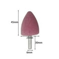 thumbnail image 1 of 1pcs Tête de Polissage Tête de Roue Abrasive Montée pour Outil Rotatif Tige 6mm, 1 of 10