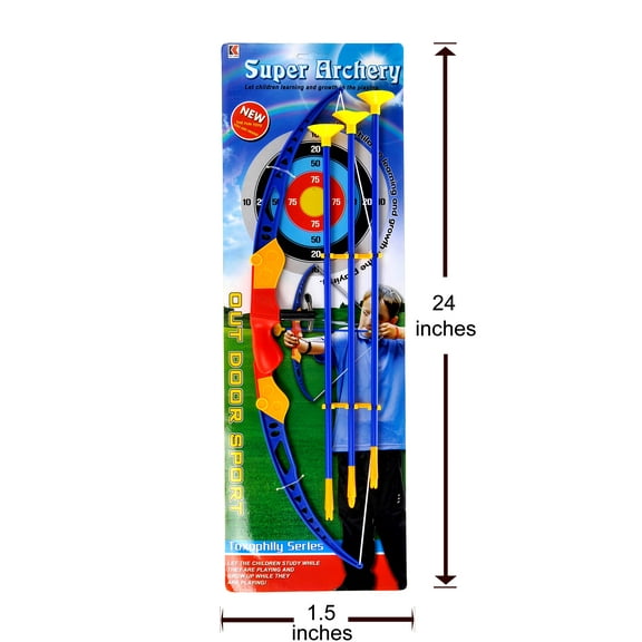 Bisontec Bow and Arrow Playset With Suction Arrows PS511