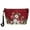 Snowman Candy Cane, variant on Renewold Snowman Candy Cane Cosmetic Bags for Women Girls, PU Leather Christmas Makeup Bag Large Capacity Travel Portable Handbag Waterproof Toiletry Pouch Storage Organiser