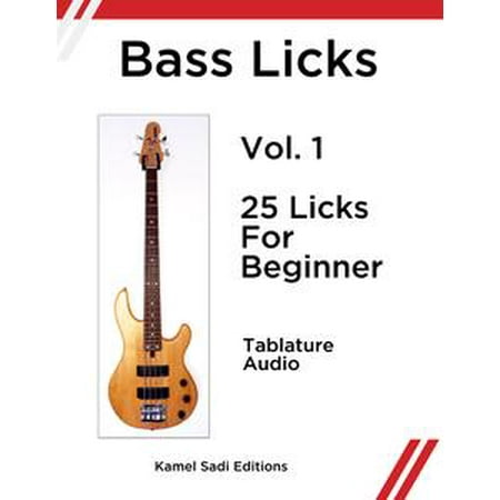 - Bass Licks Vol. 1 - eBook