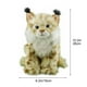 thumbnail image 3 of Juguetes de piscina, juguetes para bebés, juguetes para niños pequeños, juguete realista de lince: el mejor peluche para niños, el regalo ideal. Juguete realista de lince de peluche., 3 of 6