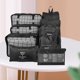 thumbnail image 3 of Juego de 9 bolsas organizadoras de equipaje plegables para ahorrar espacio para vacaciones familiares (C), 3 of 5