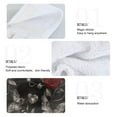 thumbnail image 5 of BZSMCE Hanging Hand Towels Fashion Gothic Romance Pattern 2-Pack - Velcro Style Bathroom Kitchen Towels, 5 of 7