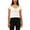 Soft Ecru, variant on 1.State Womens Cotton Knot-Font T-Shirt