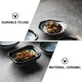 thumbnail image 3 of 4pcs Ceramic Seasoning Dish Sea Wave Pattern Small Flavor Sauce Dish Dishware, 3 of 8