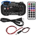 thumbnail image 1 of Black Bluetooth HiFi Amplifier 5 Inch Auto Car Digital Amplifier Bluetooth HiFi Bass High Power Stereo Audio Amplifier, 1 of 5