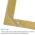 thumbnail image 5 of Uxcell 11" x 15" Inch Magnetic Self Adhesive Diamond Frames Suitable for 10" x 14" Picture, Golden 2Pcs, 5 of 5
