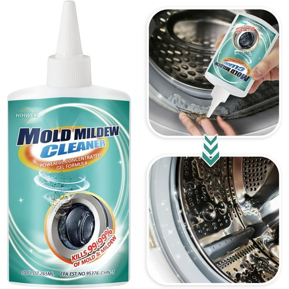 Mold removal gel, household mold cleaner, (10 liquid ounces)