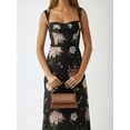 thumbnail image 3 of Patterned Maxi Dress with Heart Collar, 3 of 5