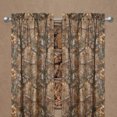 thumbnail image 3 of Rideaux de Camo Doublés en Polycoton Xtra, Rideaux de Poche Rustiques, à Thème Forestier par Visi-One, Marron, 3 of 5